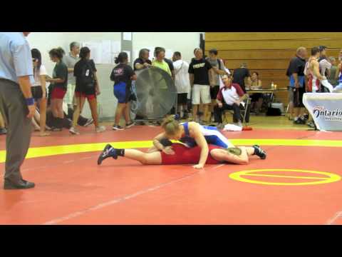 2012 Canada Cup: 67 kg Bronze Julia Salata (USA) vs. Megan Buydens (CAN)