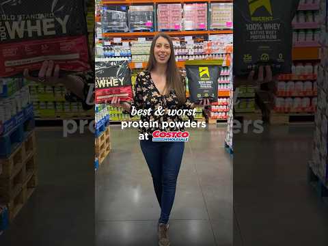 Best & worst protein powders at Costco! #healthyeating #highprotein #costcofinds #weightlosstips