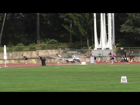 200m M bieg 1 - Poznań 20210717