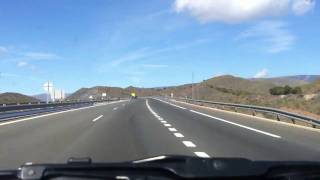 preview picture of video 'A92 Autovia Almeria to Granada Andalucia Spain Pt.1.'