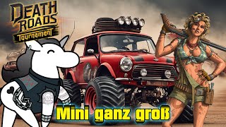 The mini monster truck is so cool in Death Roads: Tournament #08
