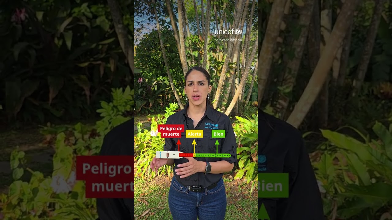 ¿Sabías que una simple cinta puede alertar sobre la desnutrición aguda?
