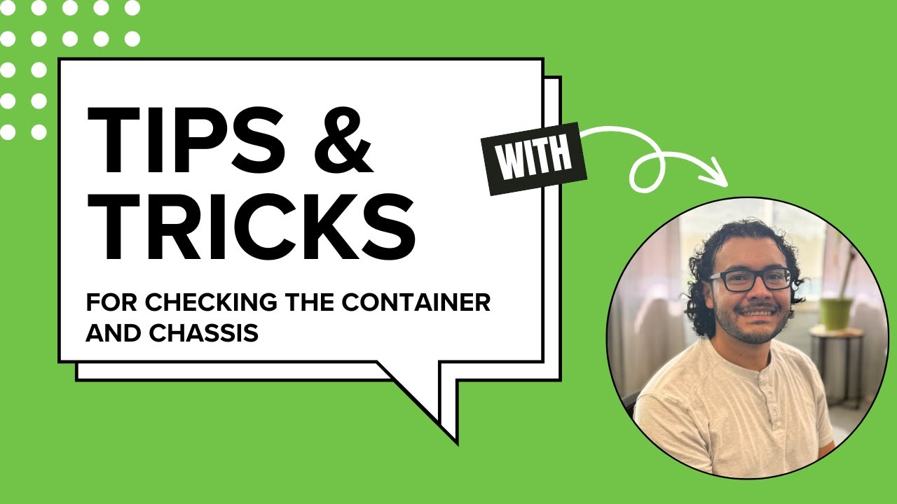 Tips For Checking Intermodal Equipment