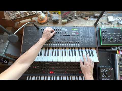 Creating sounds on the Korg MS2000
