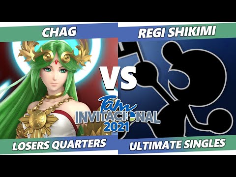 Tam Invitational 2021 Losers Quarters - Chag (Palutena) Vs Regi Shikimi (Game & Watch) SSBU Ultimate
