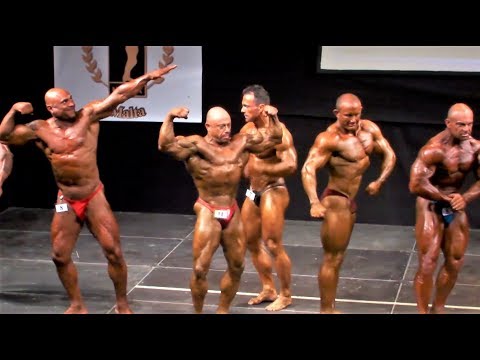NABBA Worlds 2015 - Masters Over 40 Posedown & Finalists Announcements