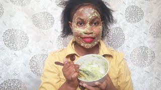 How To make Your Own Avocado Face Mask//Glow skin