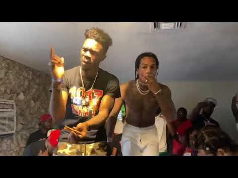 Foogiano BTS performing Purple Runtz