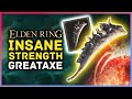 Elden Ring - INSANE Strength Scaling Weapon with BLEED & Ash Of War!!
