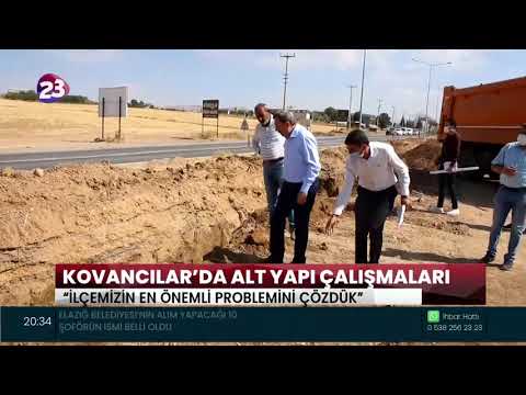 KOVANCILAR’DA ALT YAPI ÇALIŞMALARI
