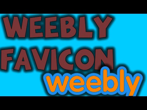 HOW TO ADD FAVICON IN WEEBLY