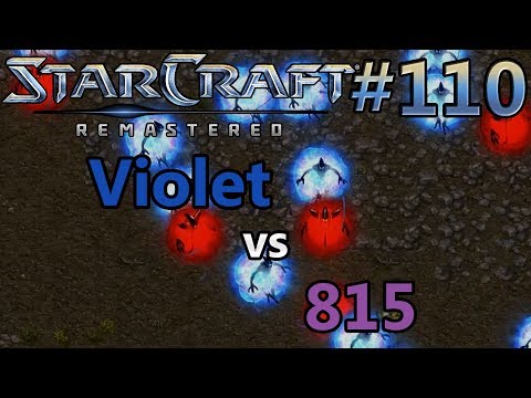 Violet (P) vs 815 (Z) | June 2009 | StarCraft: Remastered - Replay-Cast #110 [German]