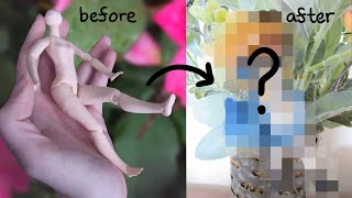 Customizing a tiny BJD with no experience