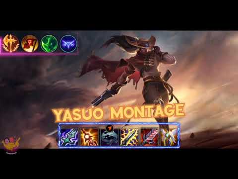 Yasuo Montage Wild Rift - High Noon Cowboy Skin