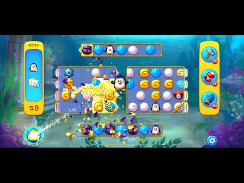 Fishdom level 11747 no boosters フィッシュダム ノーマル