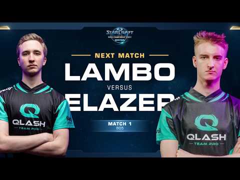 Lambo vs Elazer ZvZ - Match 1 Finals - WCS Winter Europe
