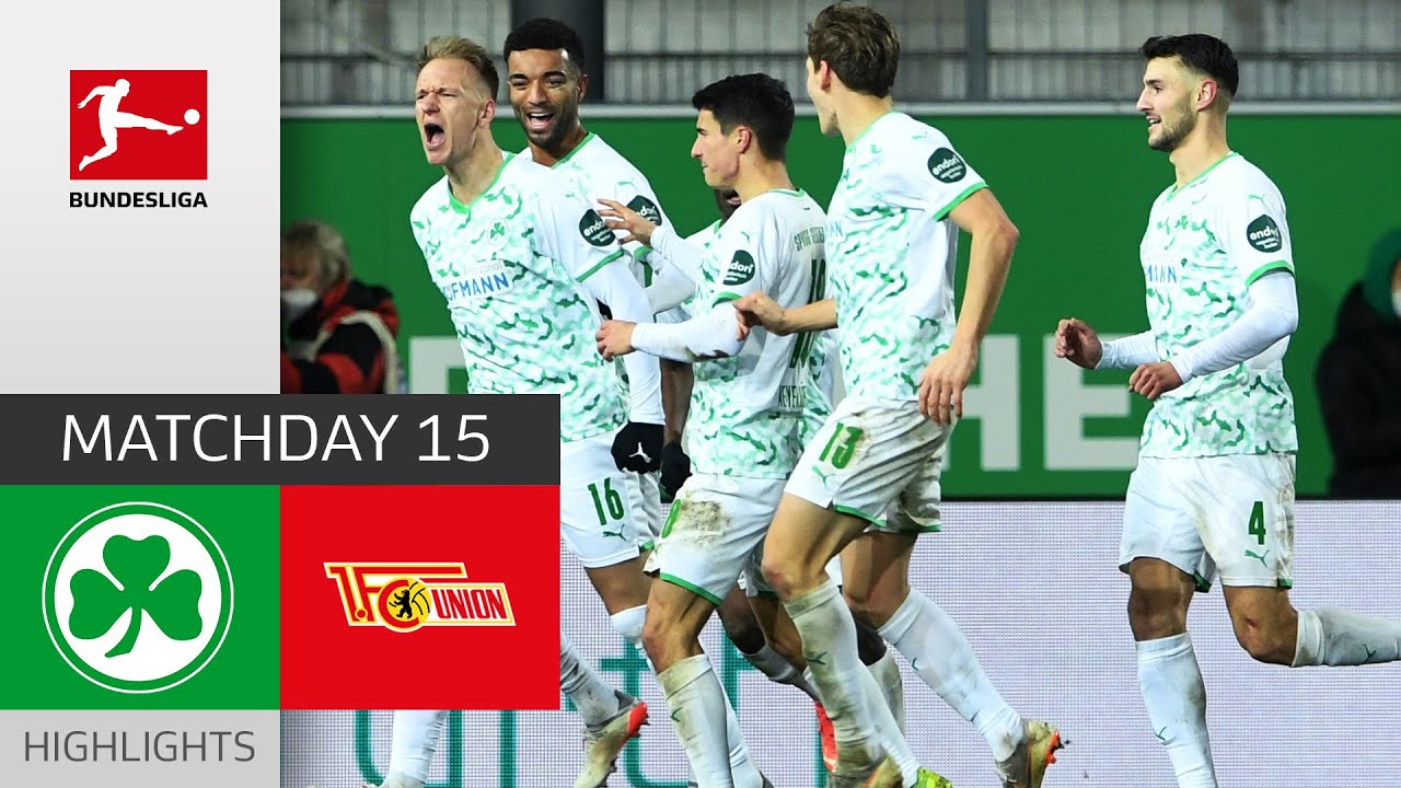 SpVgg Greuther Fürth vs FC Union Berlin highlights