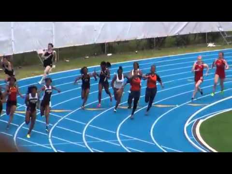 IHSA 2013 Girls 3A  4x100m Finals - LWE Champs!