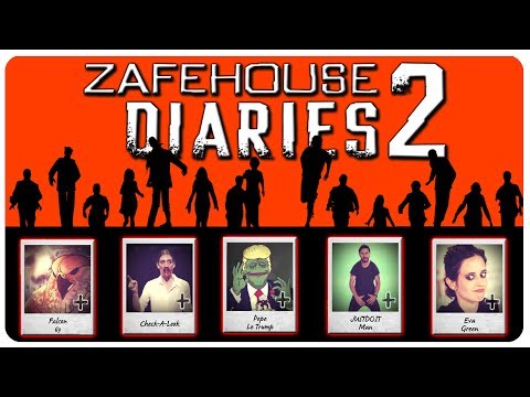 Can You Survive A Real Zombie Apocalypse? | Zafehouse Diaries 2 Gameplay (Custom)