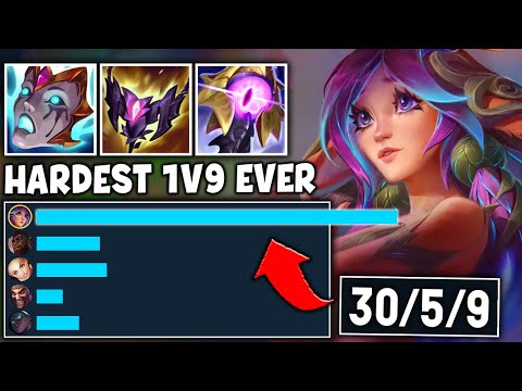 YOU WILL NOT SEE A BETTER LILLIA GAME IN YOUR LIFE! (30 KILLS, HARDEST 1V9 EVER)