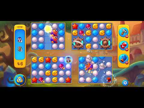 Fishdom level 11719 no boosters フィッシュダム ノーマル