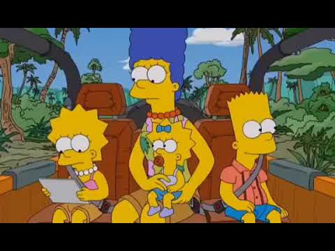 Los Simpson   La Casita del Horror XXIX Parque Jurasico