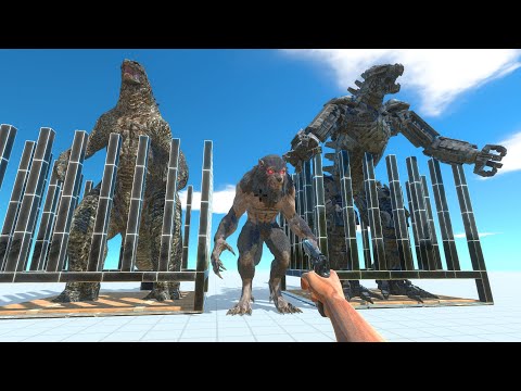 FPS AVATAR Help Werewolf Rescue Godzilla - Animal Revolt Battle Simulator