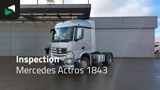 Тягач Mercedes-Benz Actros 1843 4X2 StreamSpace ADR | Изображение 4 - Autoline