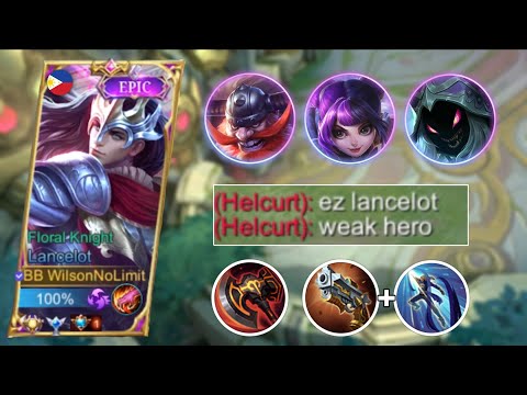 TOP 1 LANCELOT VS META HEROES!! | LANCELOT NEW META BUILD FOR 2022 🔥 ( INTENSE MATCH )