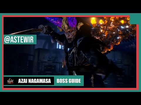 Nioh 2 - Azai Nagamasa LIKE A PRO, EASY BOSS Guide, SOLO (HD)