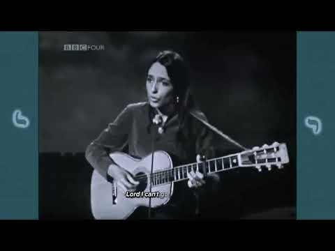Joan Baez 500 miles lyrics (live in London 1965)#fyp #oldsong 