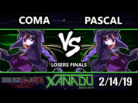 F@X 289 UNIST - Coma (Eltnum) Vs. Pascal (Eltnum) - Under Night In-Birth Exe:Late[st] Losers Finals