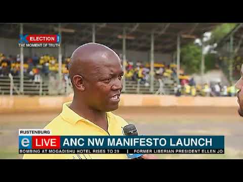 Latest ANC NW manifesto launch