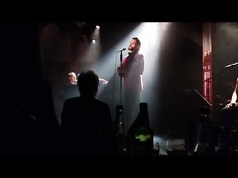 Vladimir Korneev singing georgian song at Bar Jeder Vernunft, Berlin, 2022