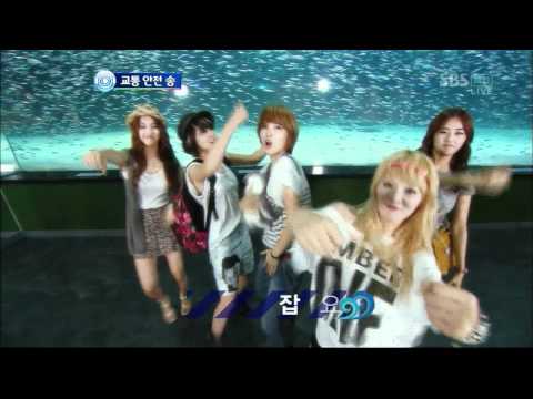 4minute - 100801 - Aqua World Promo (Inkigayo)