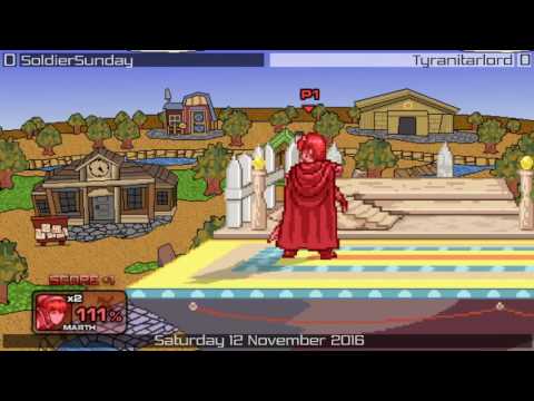 DESPAIR SSF2 - SoldierSunday (Marth) vs. TyranitarLord (Kirby) Swiss Pools