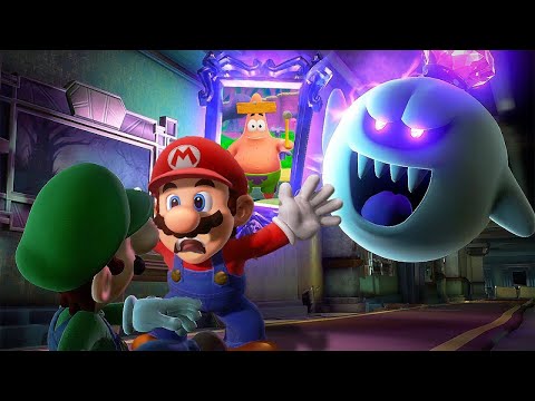 Luigi's Mansion 3 + Super Luigi Odyssey - 2 Player Co-Op - Full Game Walkthrough (HD)