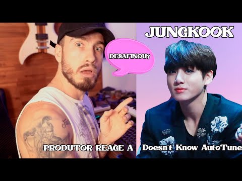 JUNGKOOK Doesn't Know AutoTune - PRODUTOR REAGE - Desafinou ou Não?