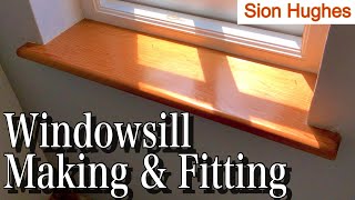 How to make and fit a windowsill
