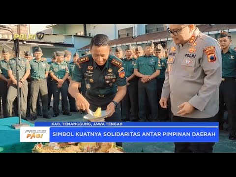 KAPOLRES TEMANGGUNG BERI UCAPAN MILAD DANDIM TEMANGGUNG, WUJUD SINERGISITAS TNI-POLRI