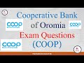የኦሮሚያ ህብረት ስራ ባንክ ጥያቄዎች || Cooperative Bank of Oromia exam question (COOP)