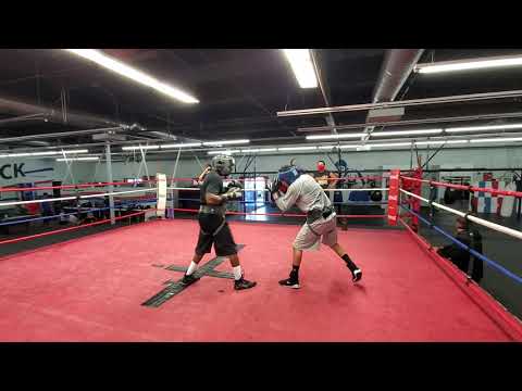 1ST RD SPARRING (First time in 6 months)