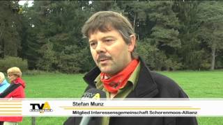 preview picture of video 'Renaturierung Schorenmoos: Interessensgemeinschaftkämpft gegen Wiedervernässung'