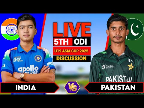 Live: India U19 vs Pakistan U19, 5th ODI Live Match Analysis & Discussion IND U19 vs PAK U19 5th ODI