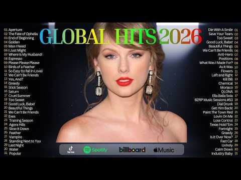 Taylor Swift, Lady Gaga, Ariana Grande, Adele, Bruno Mars, John Legend 🎙️ Billboard Top 50 This Week