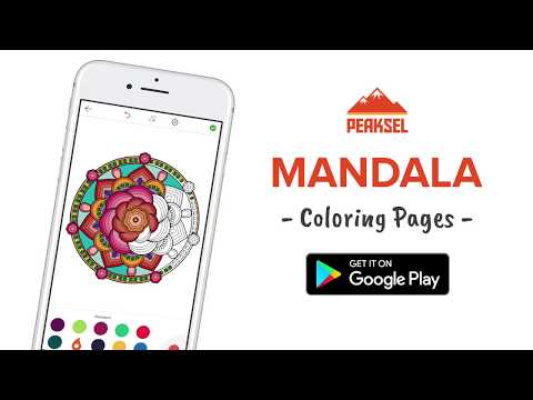 Mandala Coloring Pages Video
