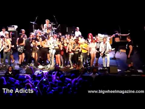 The Adicts - Performing Naughty Girl at The FOX Theater - Pomona, CA - July 3, 2010