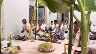 ညနေဆည်းဆာ အန္တရာယ်ကင်း ပရိတ်တရားတော်နာ အိမ်သစ်တက် မင်္ဂလာ