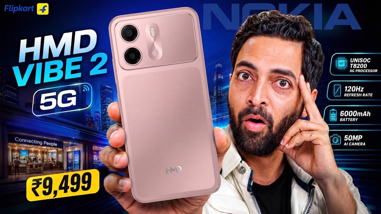 The Return Of Budget Phones?  Ft. HMD Vibe2 5G
