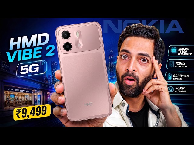 The Return Of Nokia? Ft. HMD Vibe2 5G